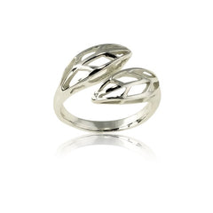 (SPECIAL ORD) Sterling Silver Leaves Ring