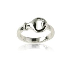 (SPECIAL ORD) Sterling Silver Hook & Buckle Ring