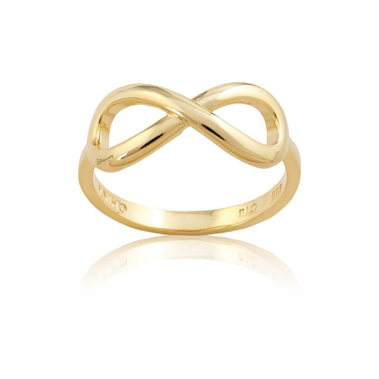 Sterling Silver GP Infinity Ring