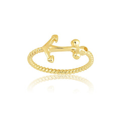 Sterling Silver GP Anchor Ring