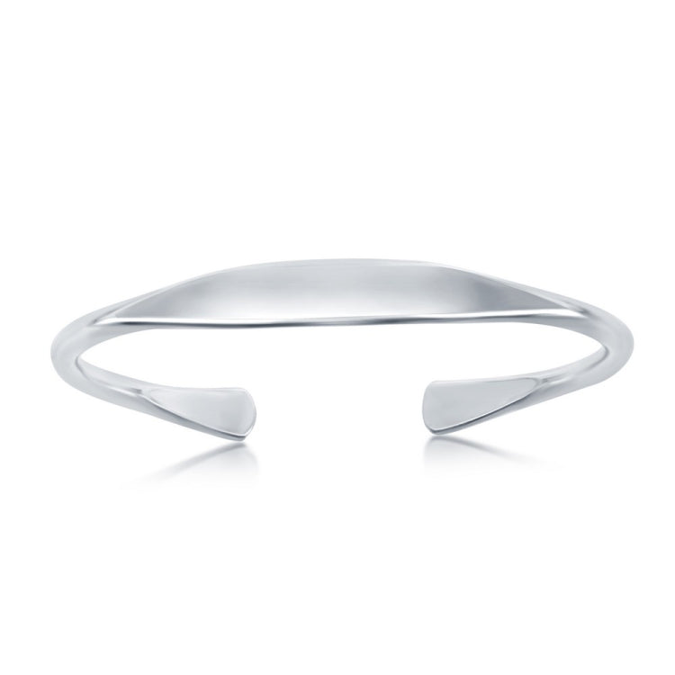 Sterling Silver High Polished Engravable Bangle