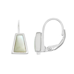 Sterling Silver Small MOP Earrings