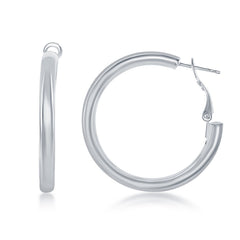 Sterling Silver Hoop Earrings