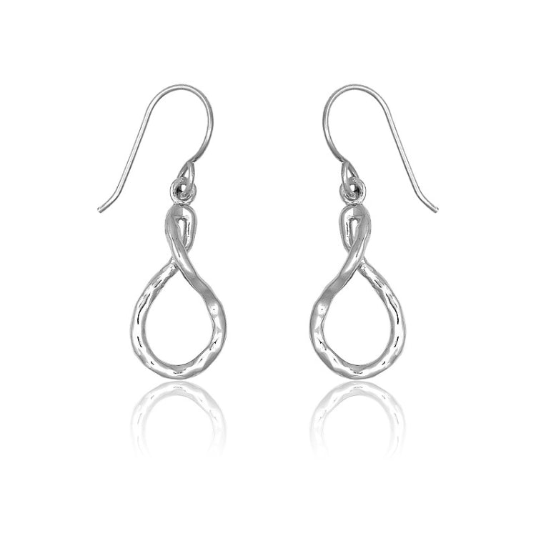 Sterling Silver Twisted Earrings