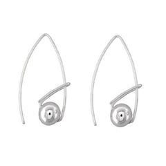 Sterling Silver Bead Earrings