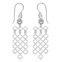 Sterling Silver Dangling Earrings