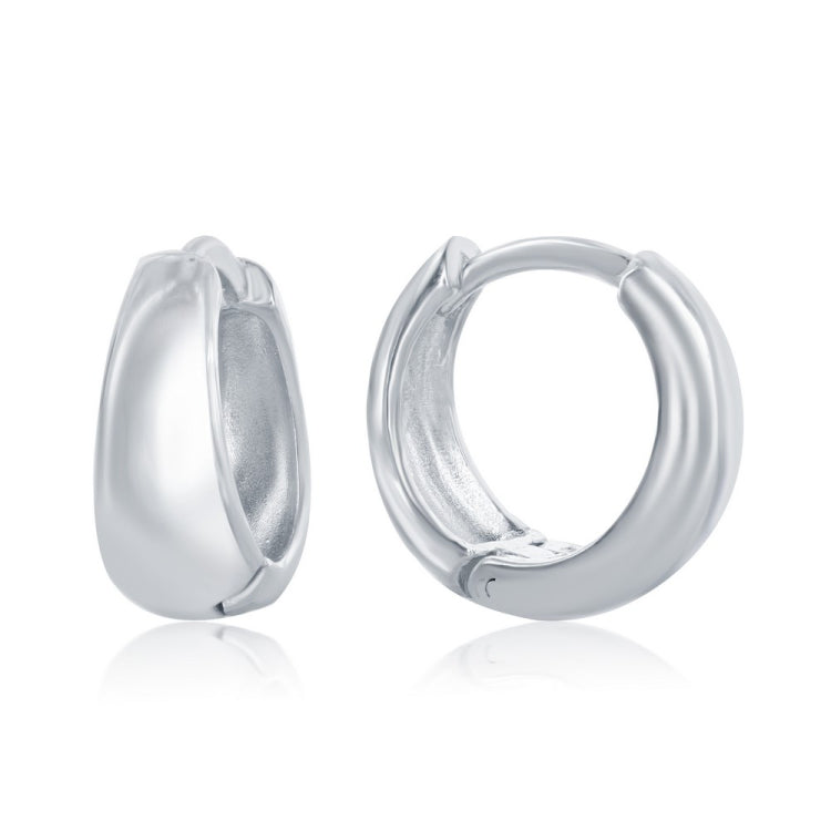 Sterling Silver Mini Huggie Earrings