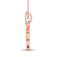 10K White Gold Diamond Accent Fashion Pendant