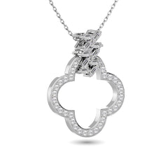 Diamond 1/4 Ct.Tw. Fashion Pendant in 10K White Gold
