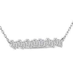 Diamond 1/4 Ct.Tw. Fashion Necklace in 14K White Gold