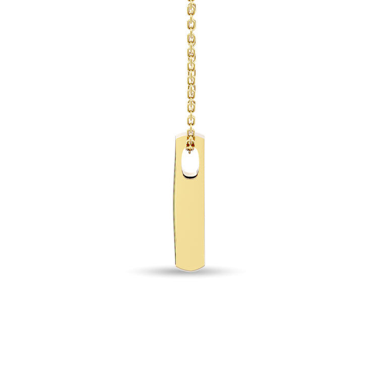 Diamond Fashion Pendant 1/10 ct tw in 10K Yellow Gold