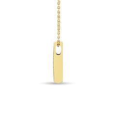 Diamond Fashion Pendant 1/10 ct tw in 10K Yellow Gold