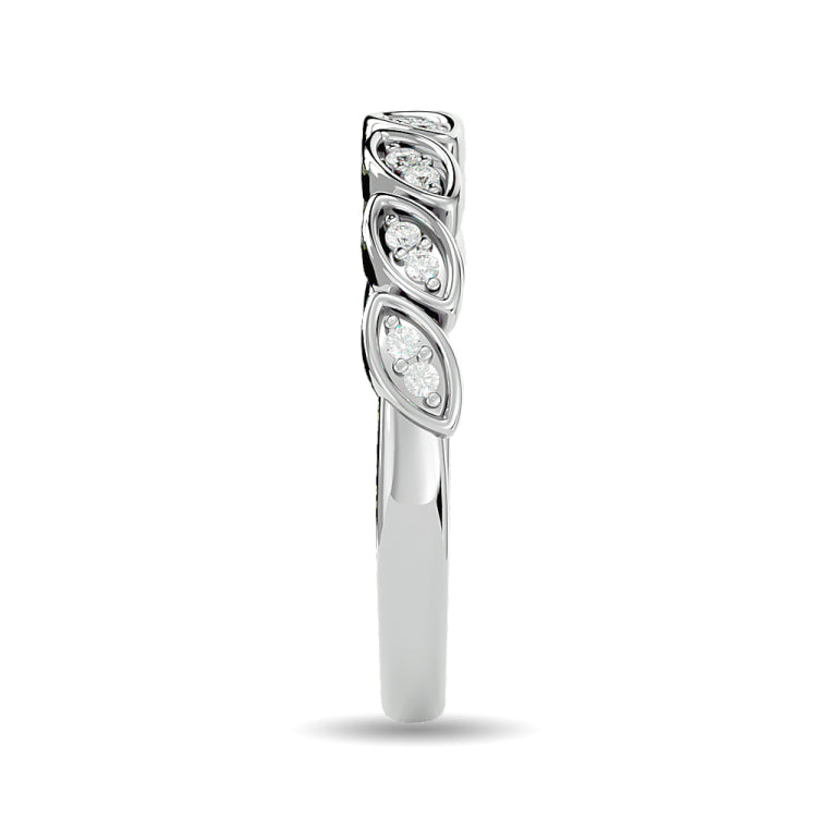 Diamond 1/10 ct tw Stackable Ring in 14K White Gold