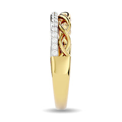 Diamond 1/8 ct tw Stackable Ring in 14K Yellow Gold