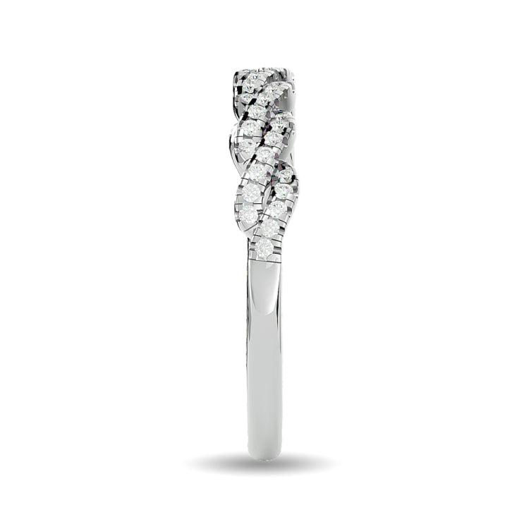 Diamond 1/5 ct tw Stackable Ring in 14K White Gold