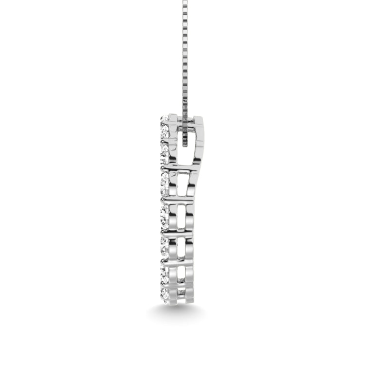 Diamond 2 ct tw Fashion Pendant in 14K White Gold