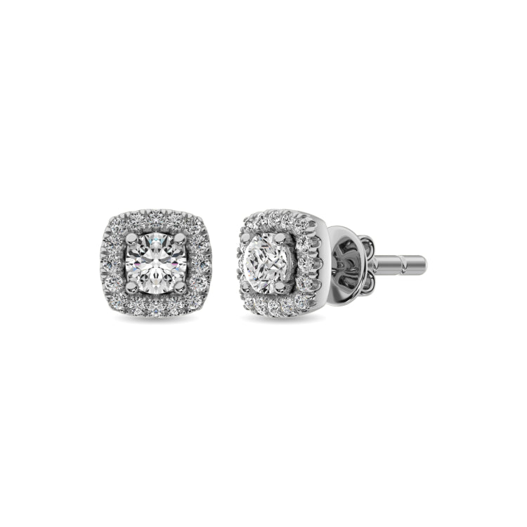 Diamond 1/3 ct tw Round Cut Fashion Ring in 10K White Gold