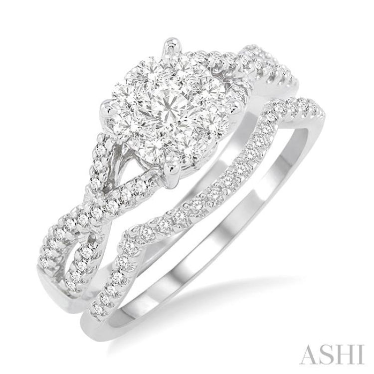 Lovebright Diamond Wedding Set