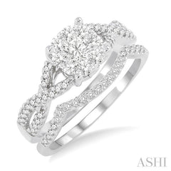 Lovebright Diamond Wedding Set