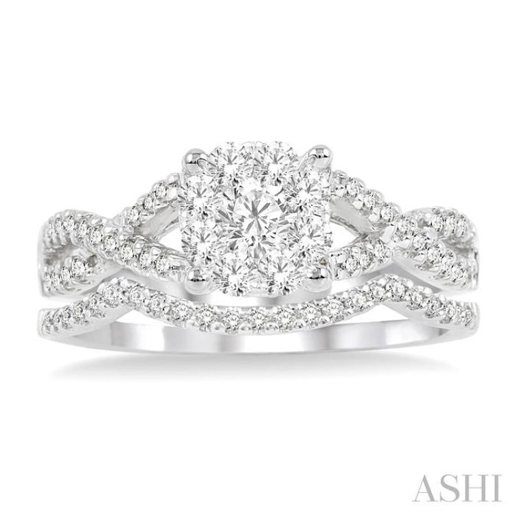 Lovebright Diamond Wedding Set