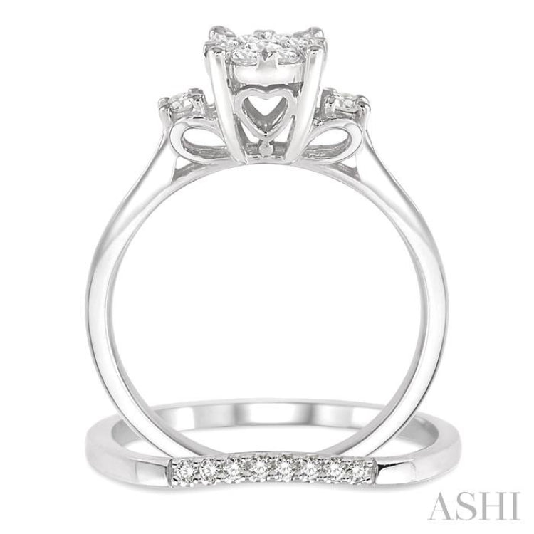 Lovebright Diamond Wedding Set