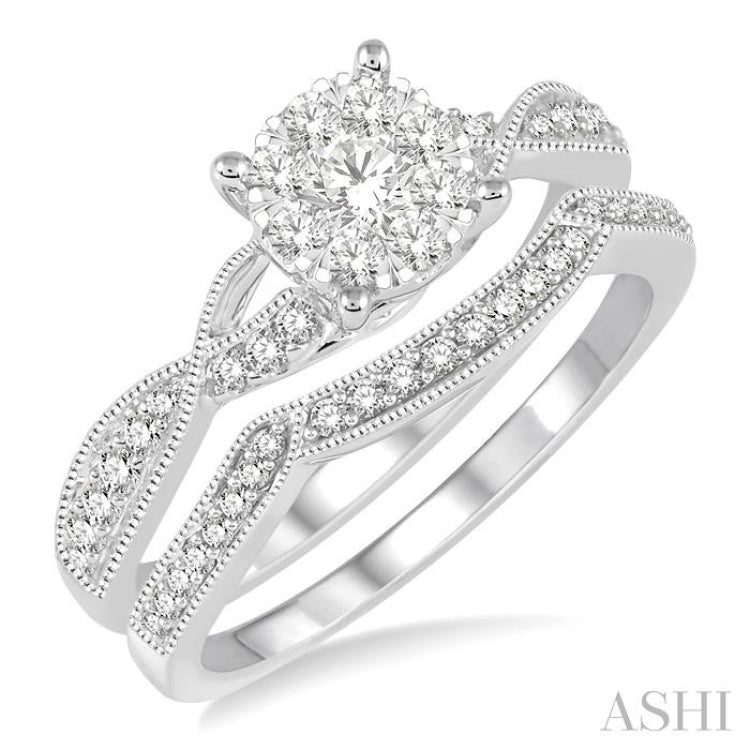 Lovebright Diamond Wedding Set