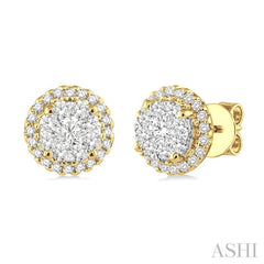 Halo Lovebright Essential Diamond Earrings