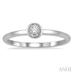 Stackable Diamond Promise Ring