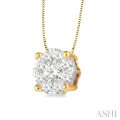 Lovebright Essential Diamond Solitaire Pendant