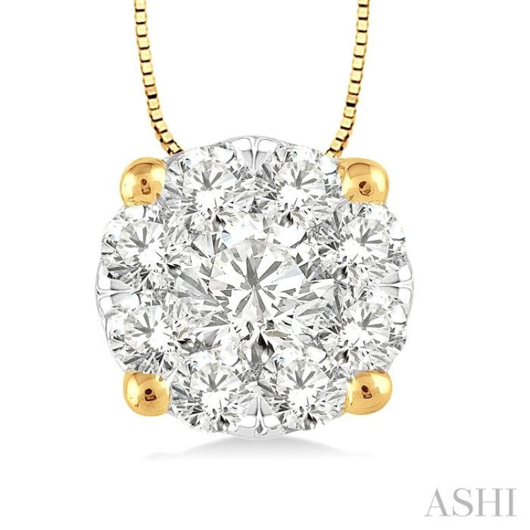 Lovebright Essential Diamond Solitaire Pendant