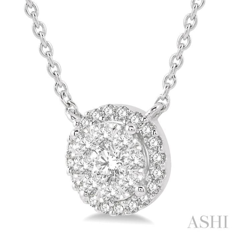 Halo Lovebright Essential Diamond Necklace