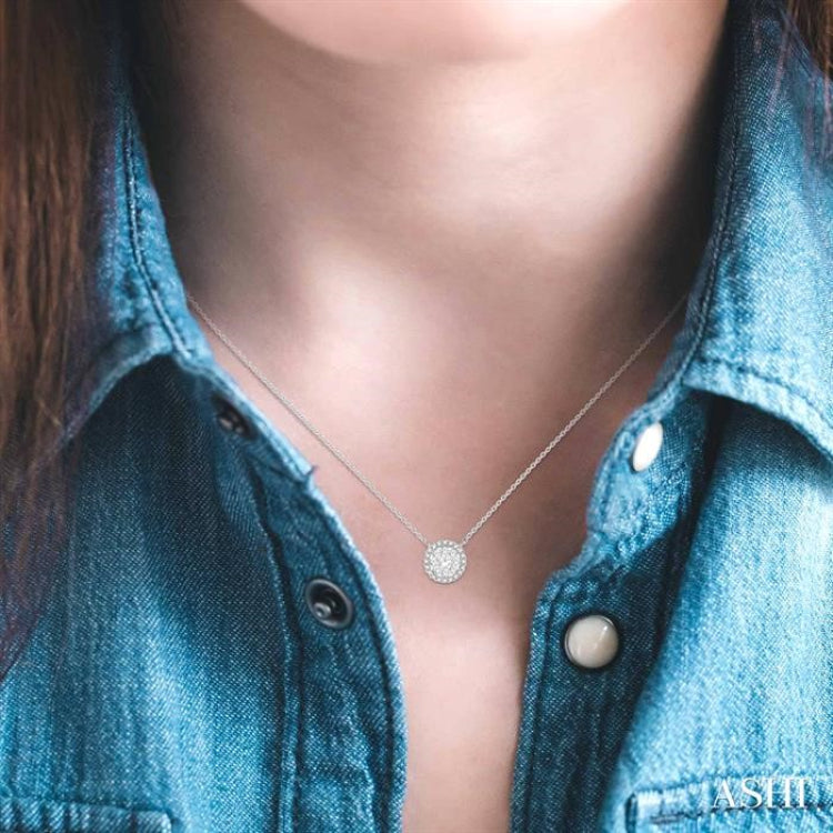 Halo Lovebright Essential Diamond Necklace