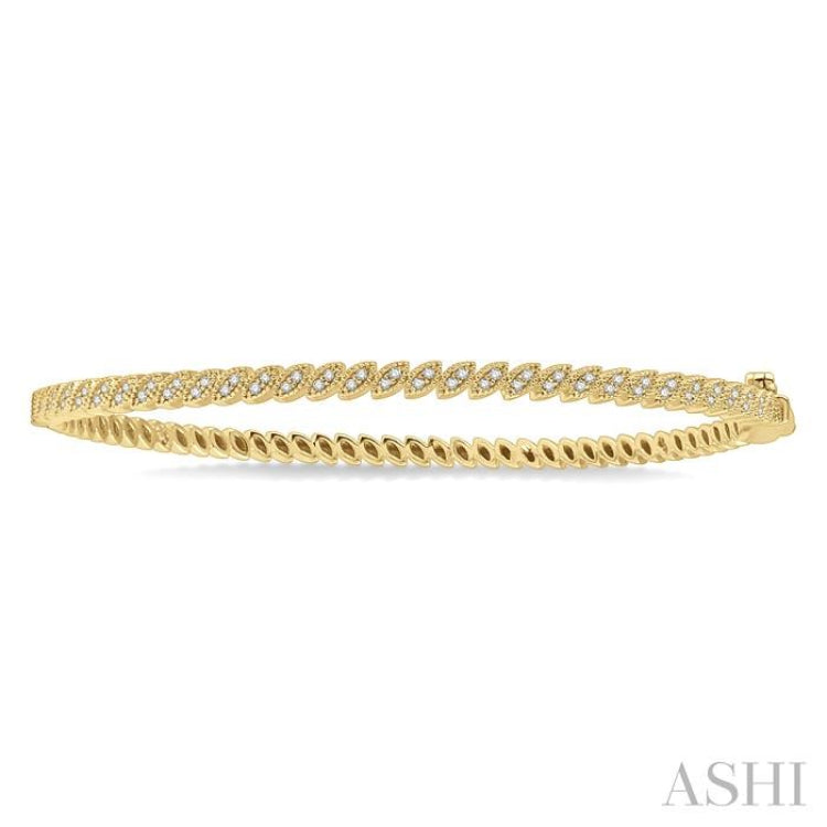 Stackable Diamond Bangle