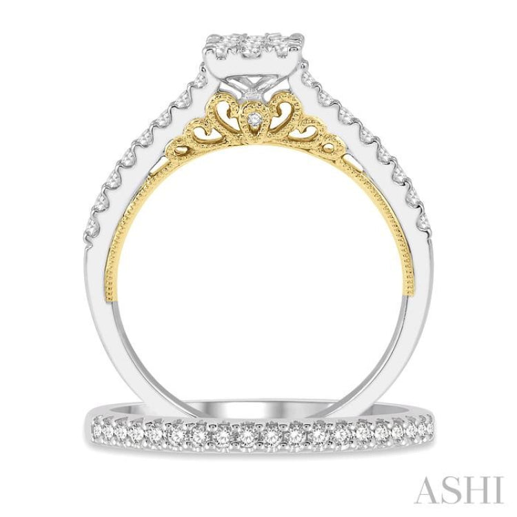 Lovebright Diamond Wedding Set