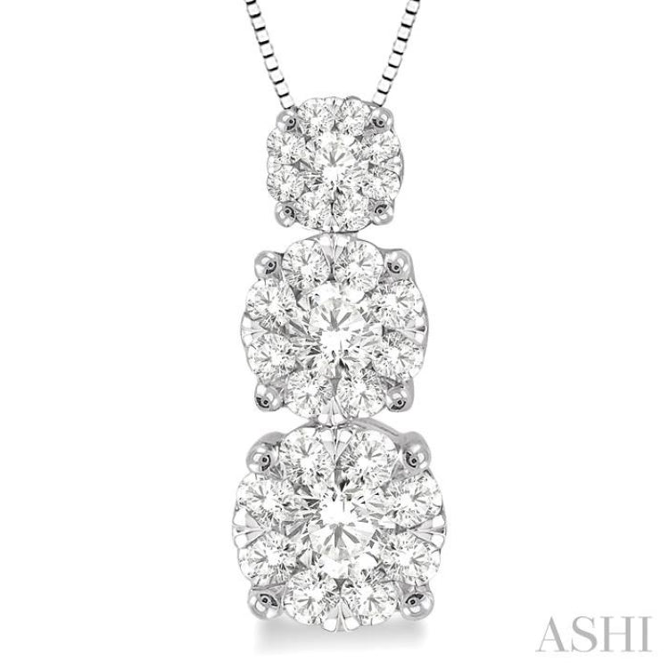 Past Present & Future Lovebright Essential Diamond Pendant