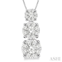 Past Present & Future Lovebright Essential Diamond Pendant