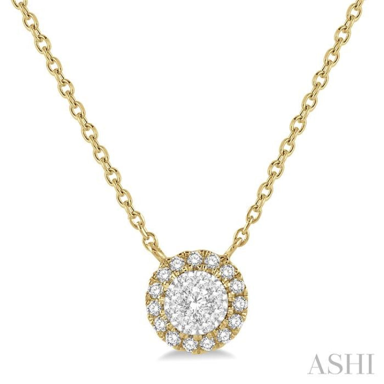 Halo Lovebright Essential Diamond Necklace