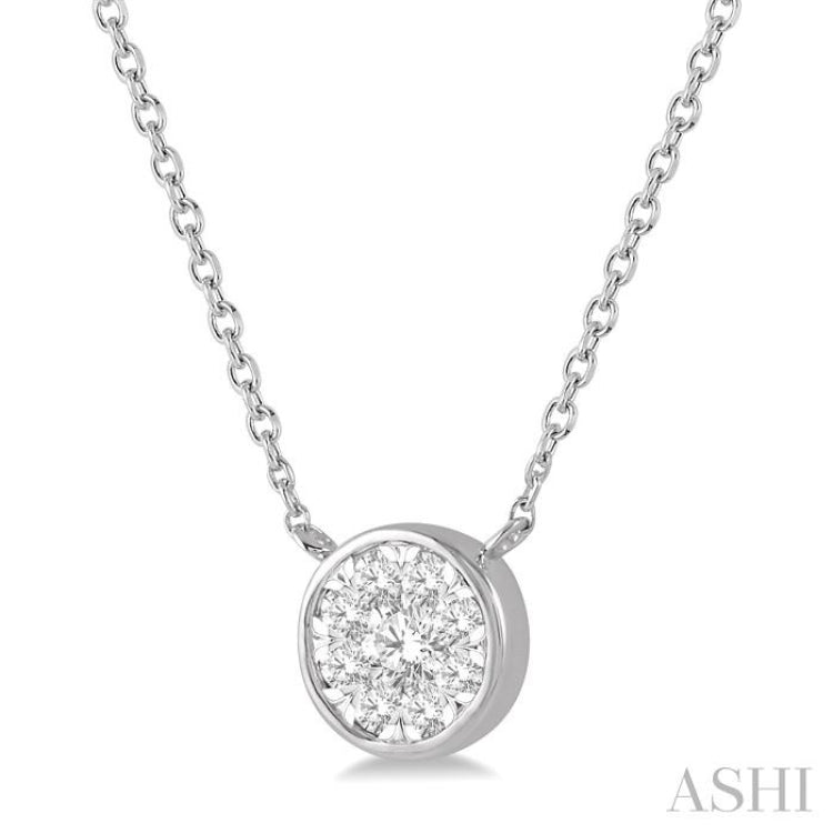 Round Shape Lovebright Essential Diamond Necklace