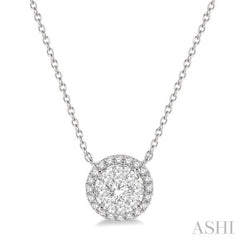 Halo Lovebright Essential Diamond Necklace