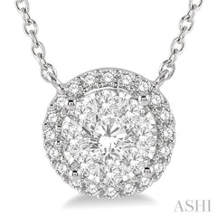 Halo Lovebright Essential Diamond Necklace
