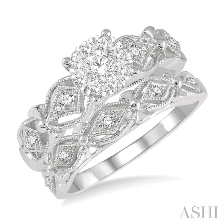 Lovebright Diamond Wedding Set