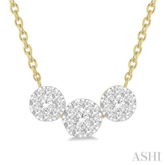 Past Present & Future Lovebright Essential Diamond Necklace