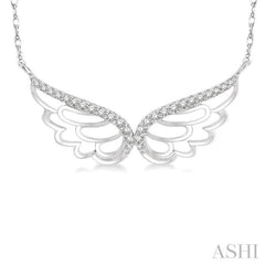 Angel Wings Diamond Necklace