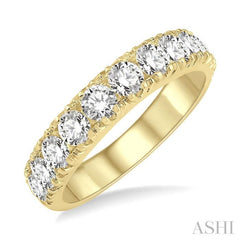 11 Stone Diamond Wedding Band