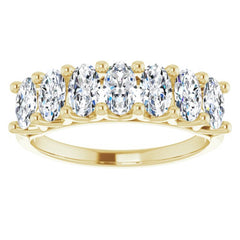 14K Yellow 1 3/4 CTW Natural Diamond Anniversary Band