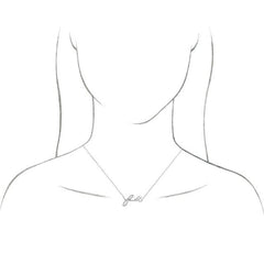 14K Yellow Faith 16" Necklace