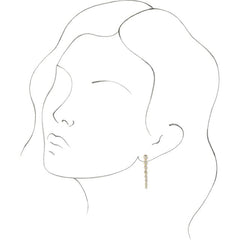 14K Yellow 1 3/4 CTW Lab-Grown Diamond Earrings