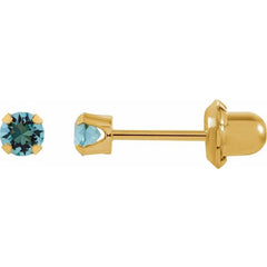 Inverness® Piercing Birthstone Stud Earrings