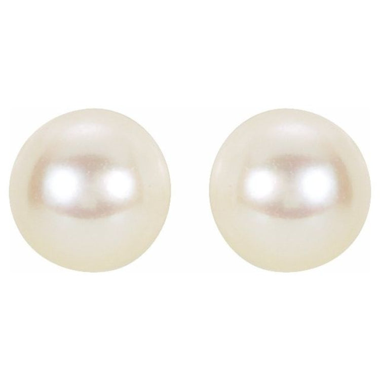 Pearl Stud Earrings