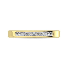 Diamond 3/4 Ct.Tw. Ladies Machine Band in 14K Yellow Gold